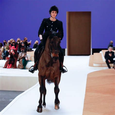 chanel equestrian line|chanel's princess horse.